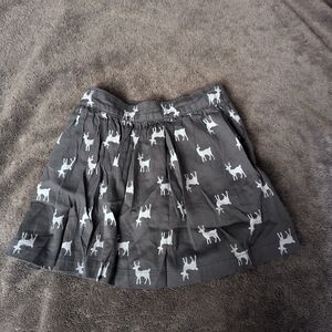 Carter's Grey Reindeer Skirt Size 4 T